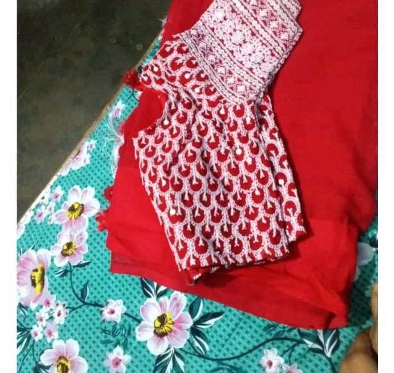 sari with  blouse