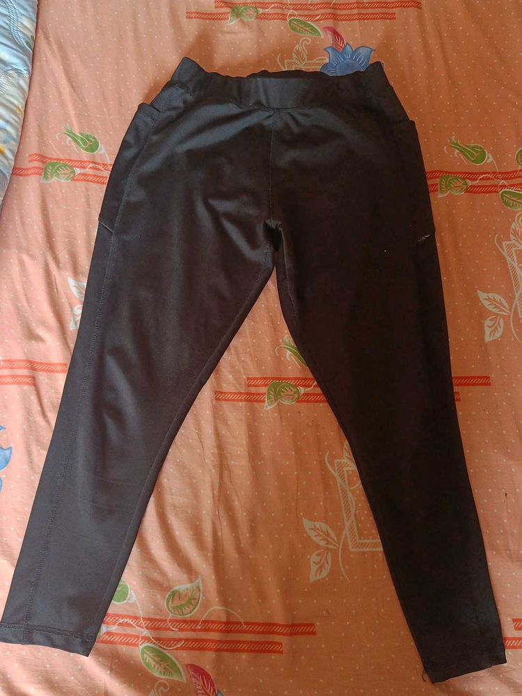 Comfortable Dark Grey Active Pants