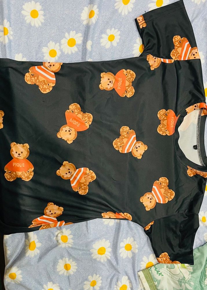 Cute Cartoon nightsuit set of 2