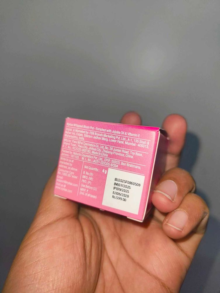Brand new Nykaa Blush pot
