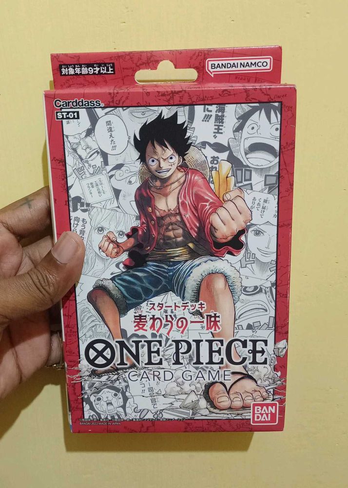 One Piece Card Game ST 1, 2, 3