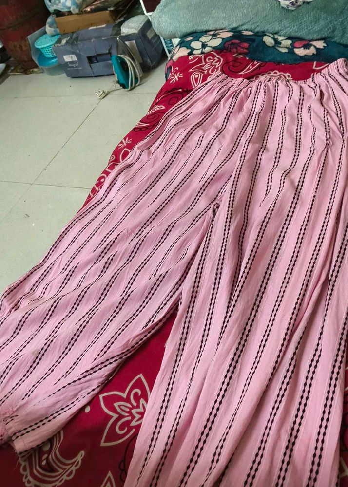 Striped Palazzo Pants