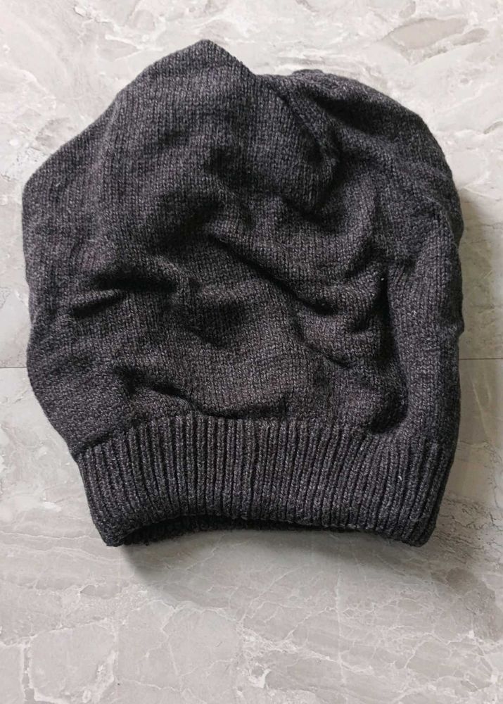 H&amp;M Dark Grey Knit Beanie
