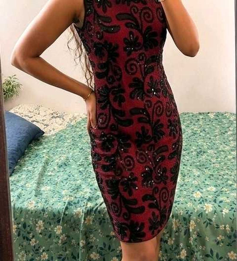 Red Sparkly Dress