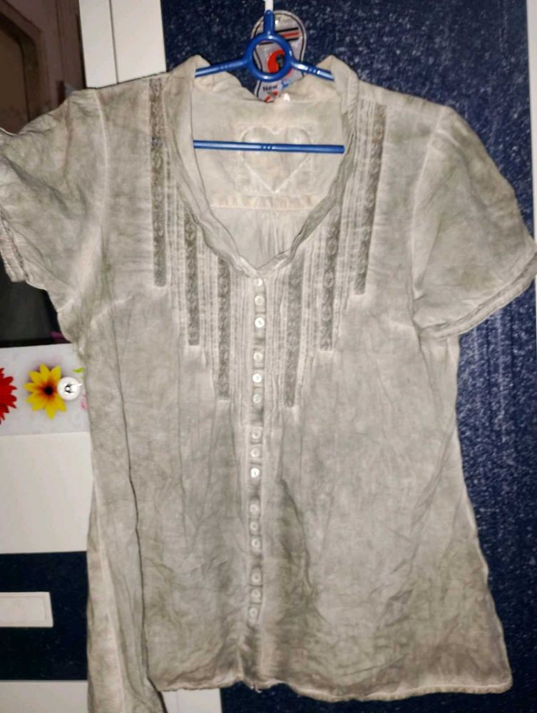 Elegant Button-Down Top