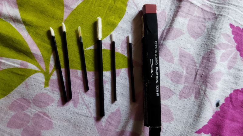 Lipstick And Eye Liner Brushes