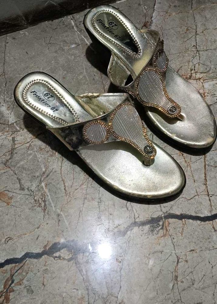 Elegant Embellished Flat Sandals