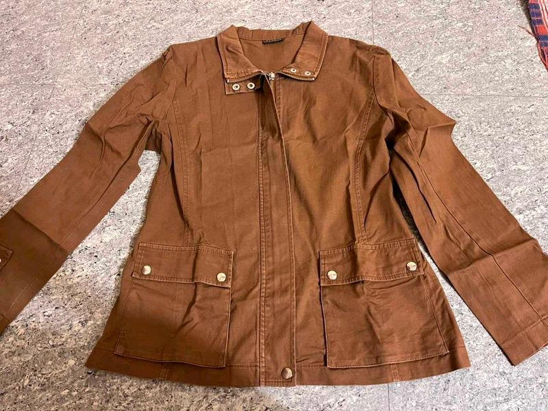 Classic Brown Utility Jacket