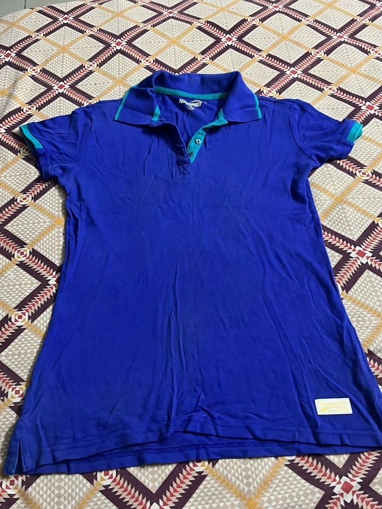 Vintage Blue Polo Dress