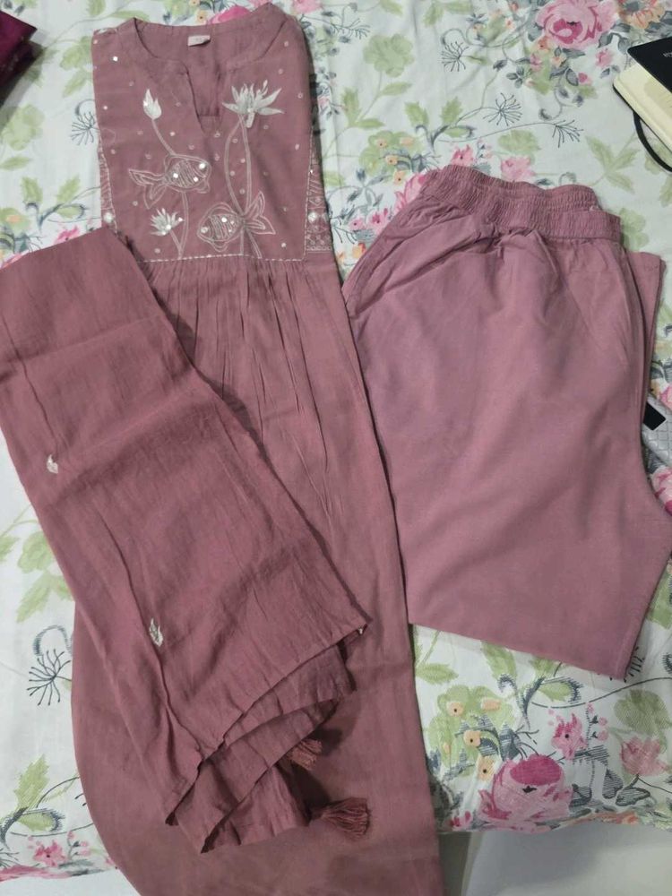 3 pics cotton comfortable suit
