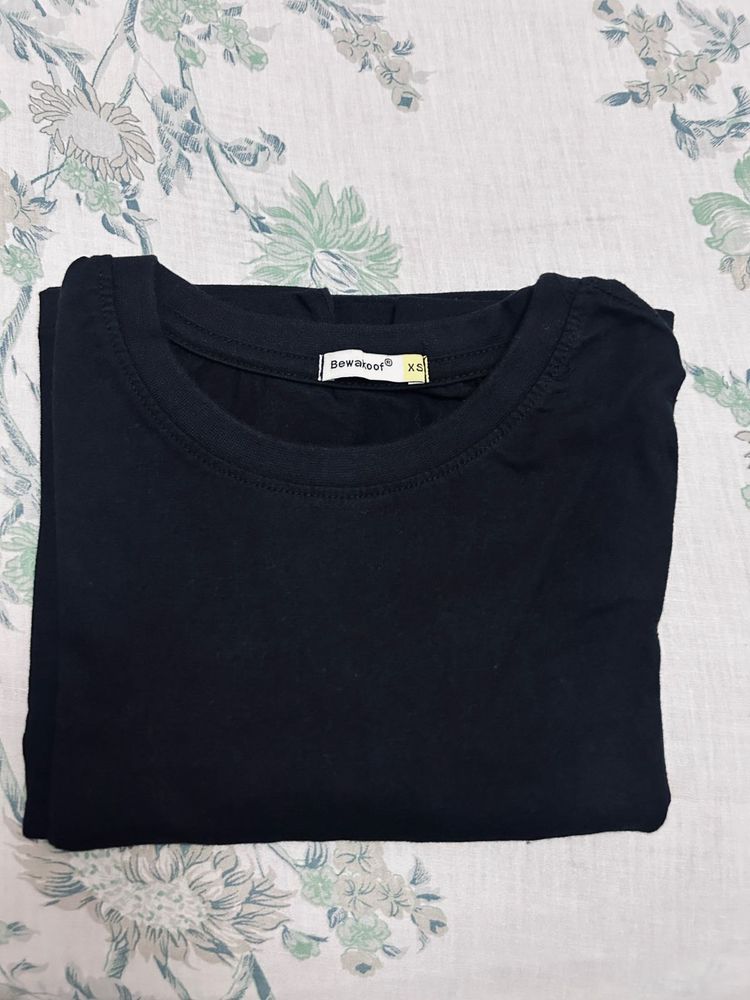 Black T-Shirt Dress