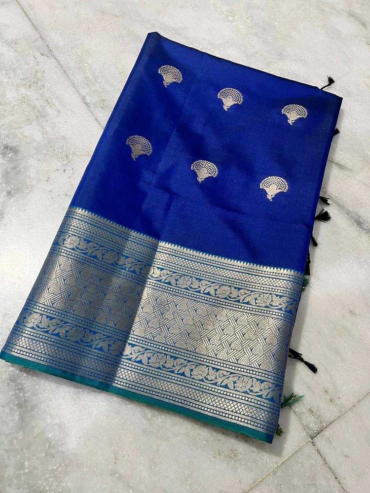 Softy Silk Allover Boota Saree