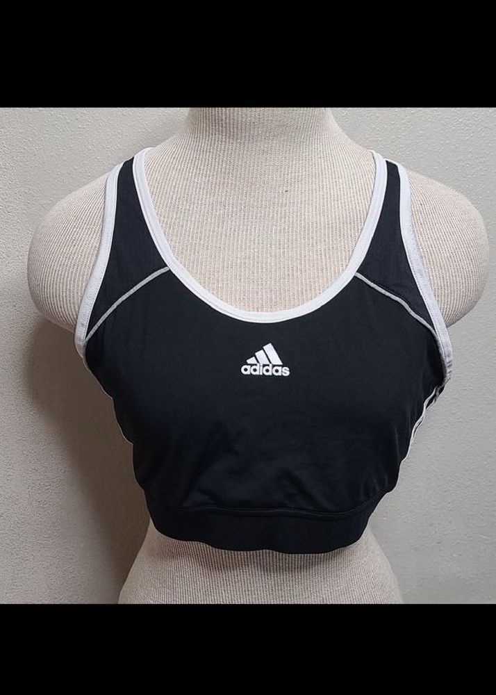 Adidas Climalite Women’s Sports Bra Black &amp; White