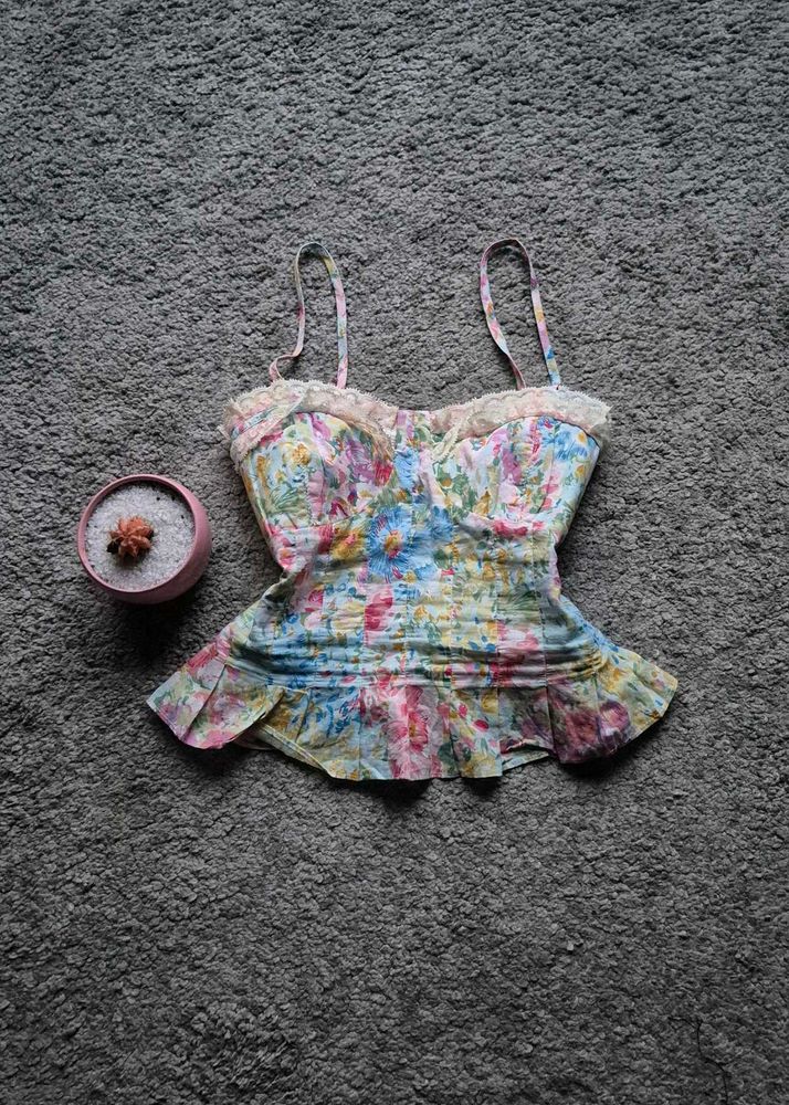Fairycore Peplum Cami