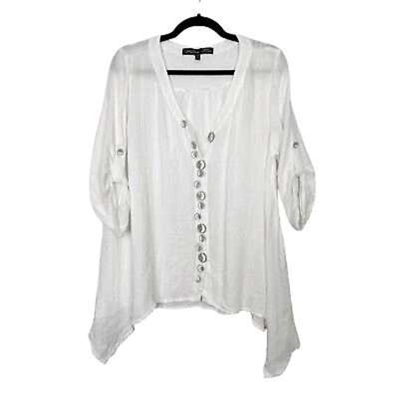 A White Classic Top For Women