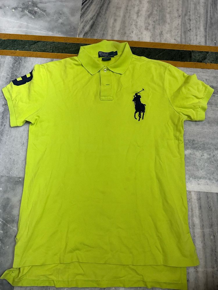 Ralph Lauren Lime Green Polo T-Shirt