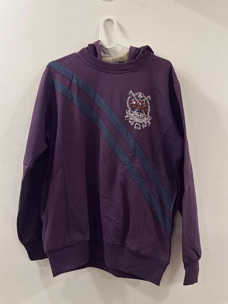 Polo Ralph lauren Purple Hoodie