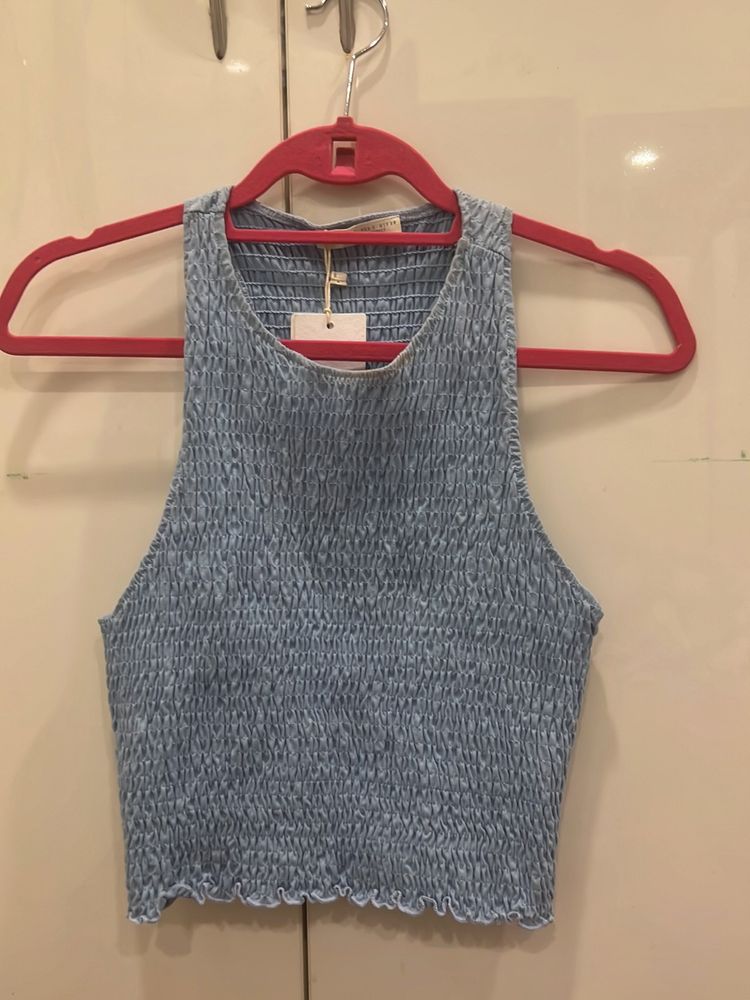Ribbed Crop Top