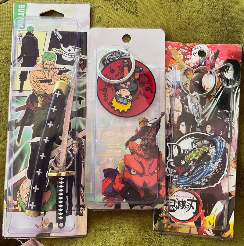 Anime premium Keychain set🔥