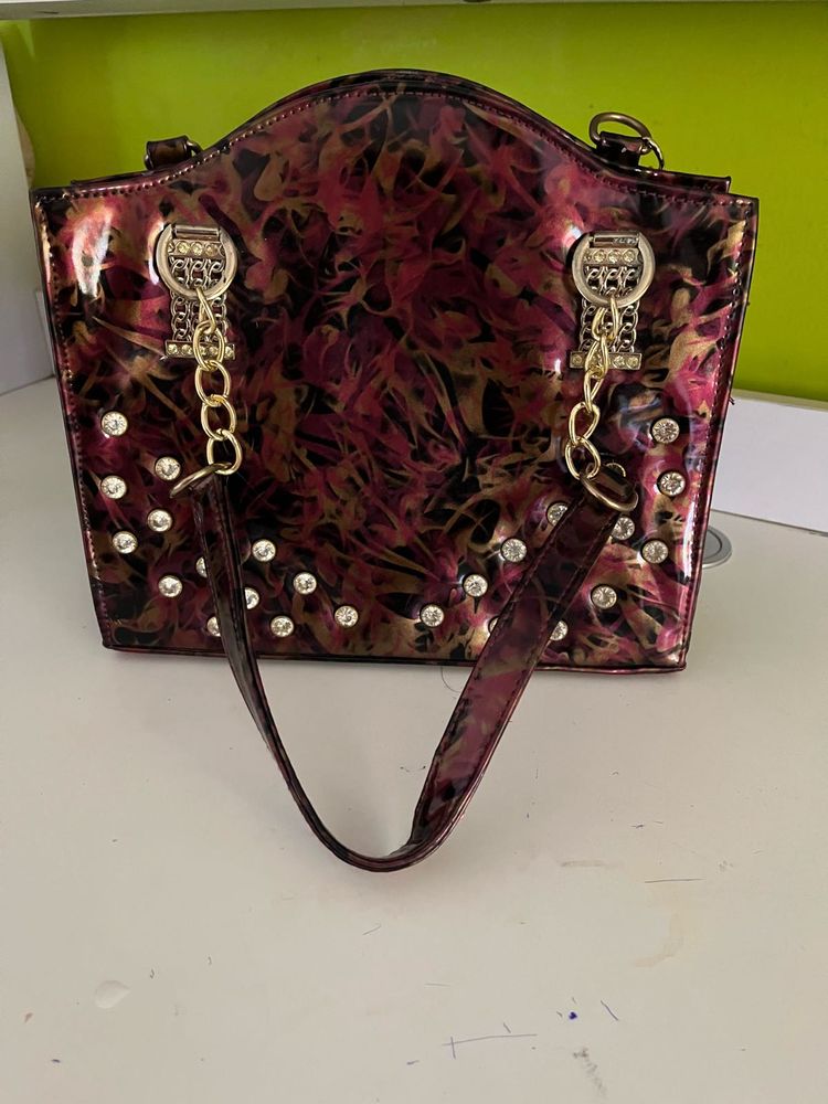 Sparkling Statement  Singapore Handbag