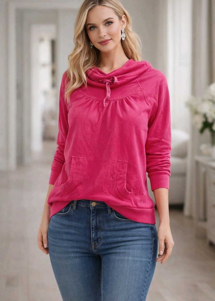 Stylish Pink Tunic Top