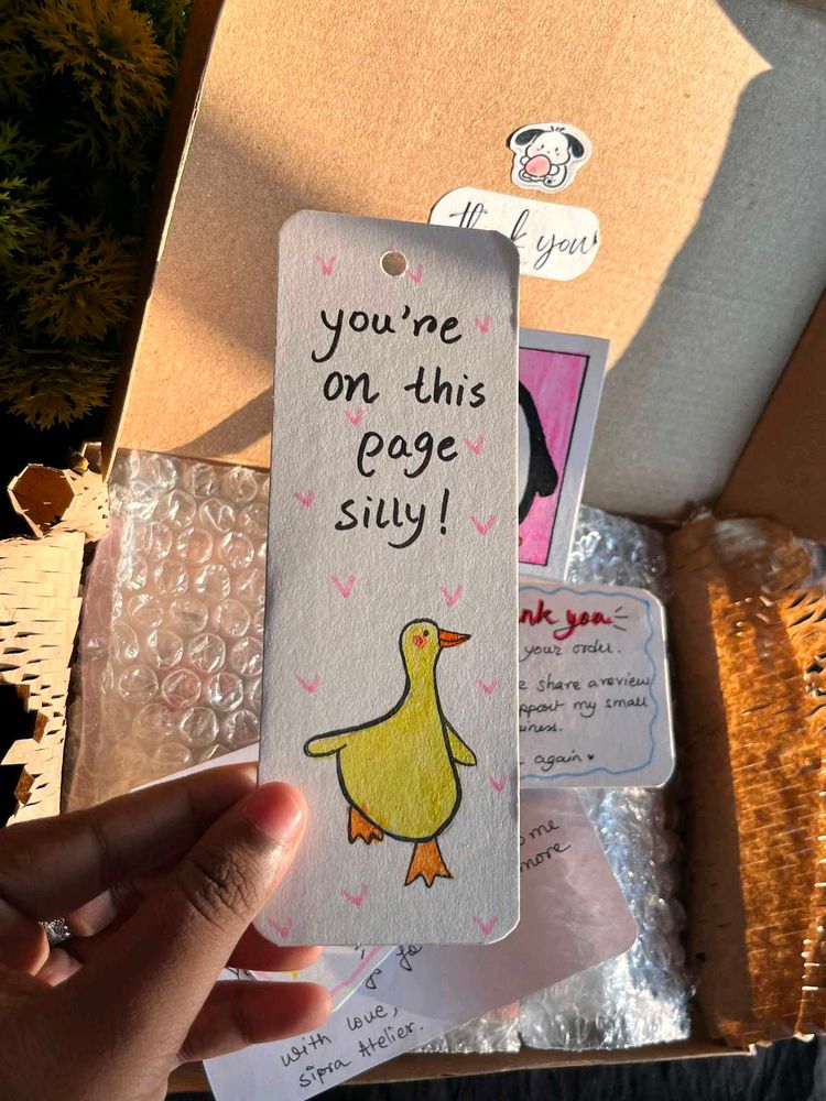 handmade bookmarks