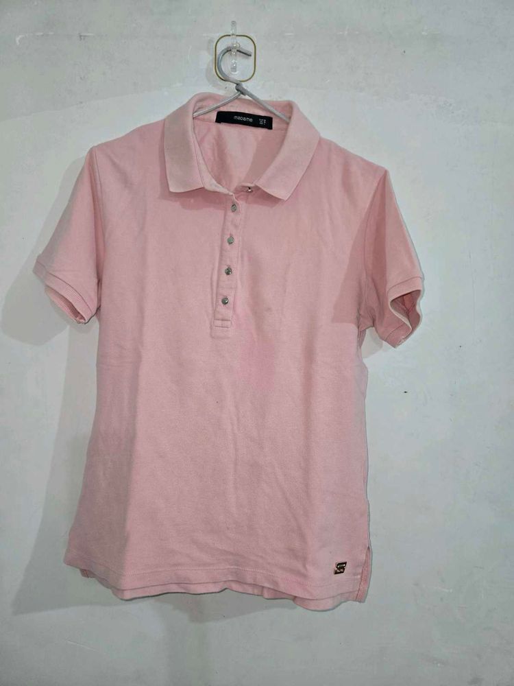 Cute Pink Polo Shirt