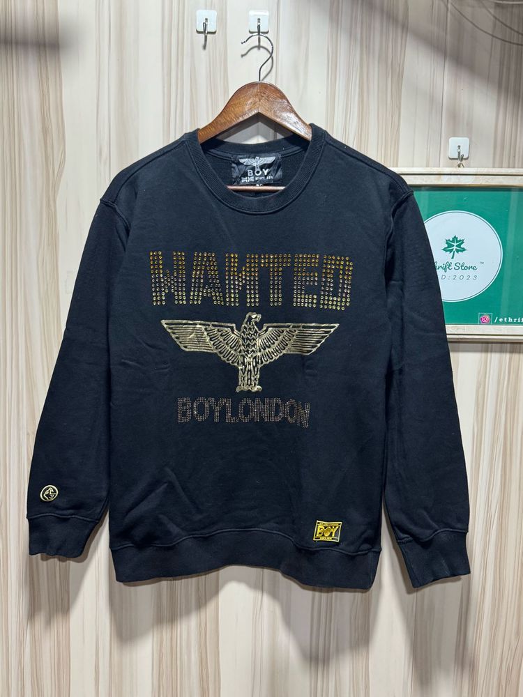 Boy London Black Graphic Sweatshirt
