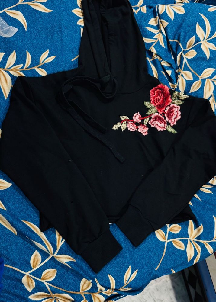 Shein Sweatshirt Crop