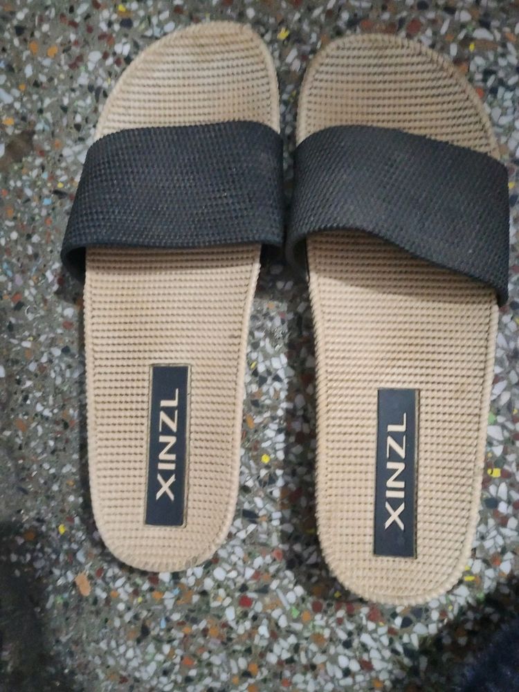 Soft Rubber Black And Nude Wedges Now Washed