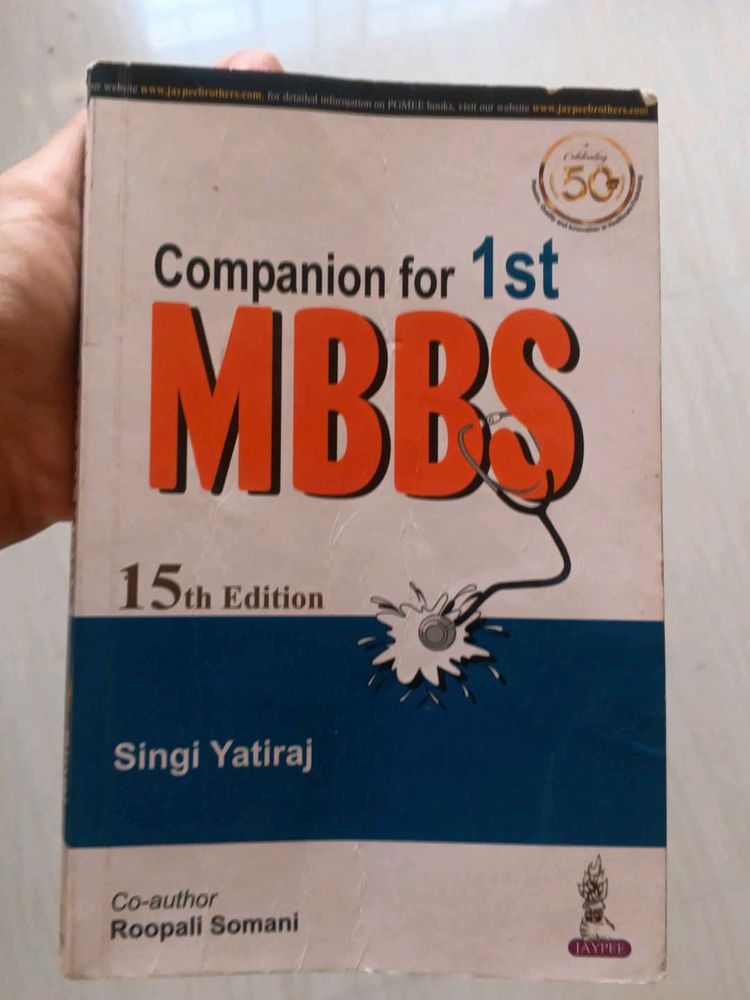 Companion for 1st MBBS Book
