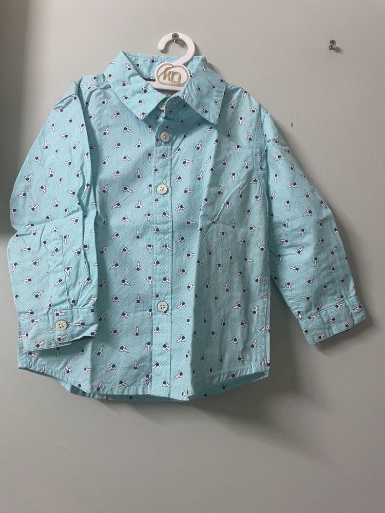 Boys Kids Shirt Worn Only Once Pure Cotton