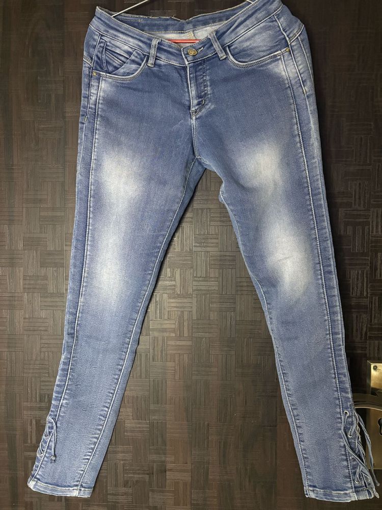 Stylish Blue Denim Jeans
