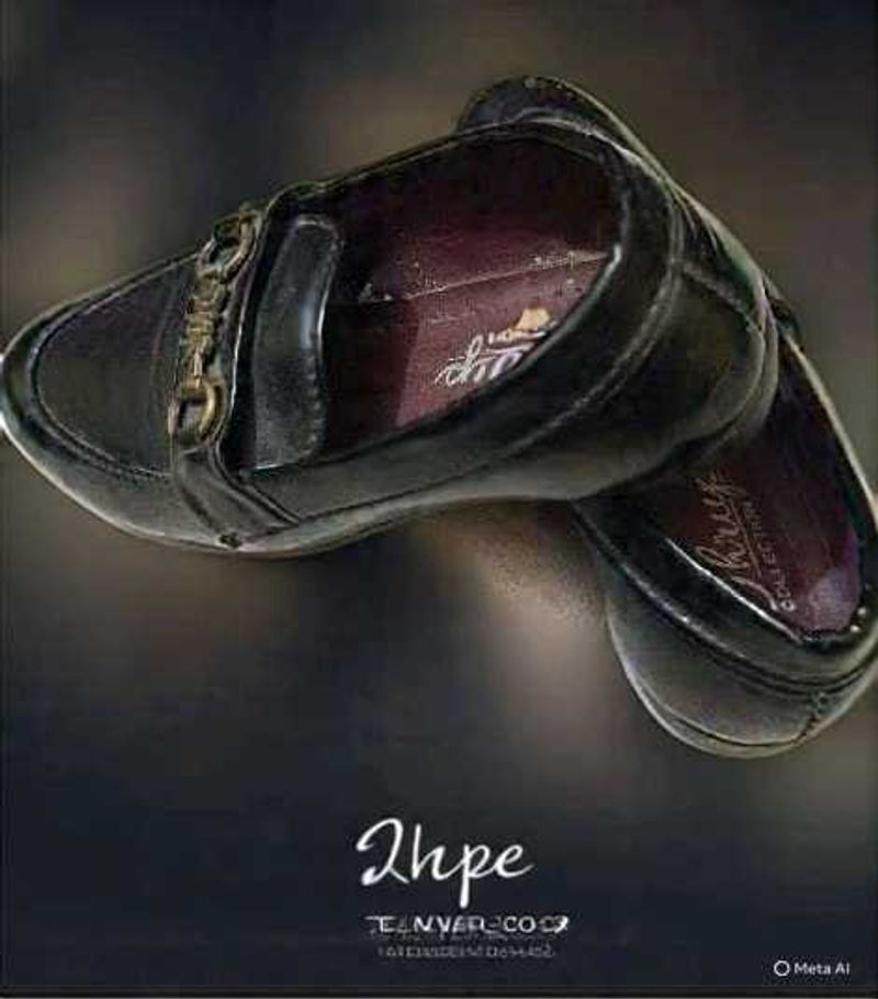 Black Leather Loafers