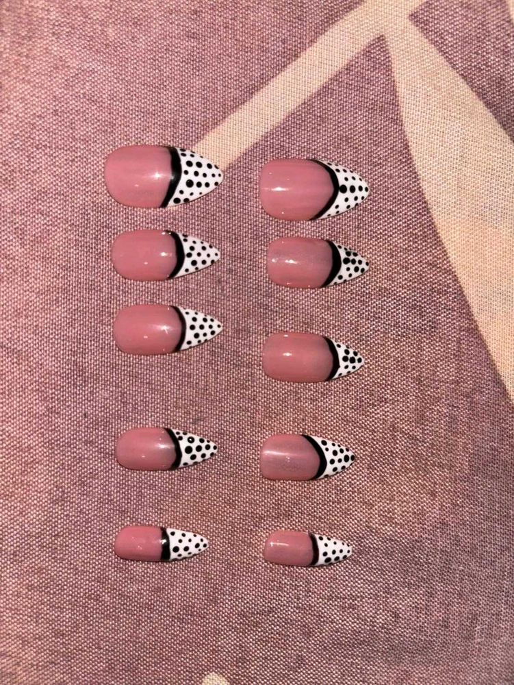 French Tip Press-On Nails
