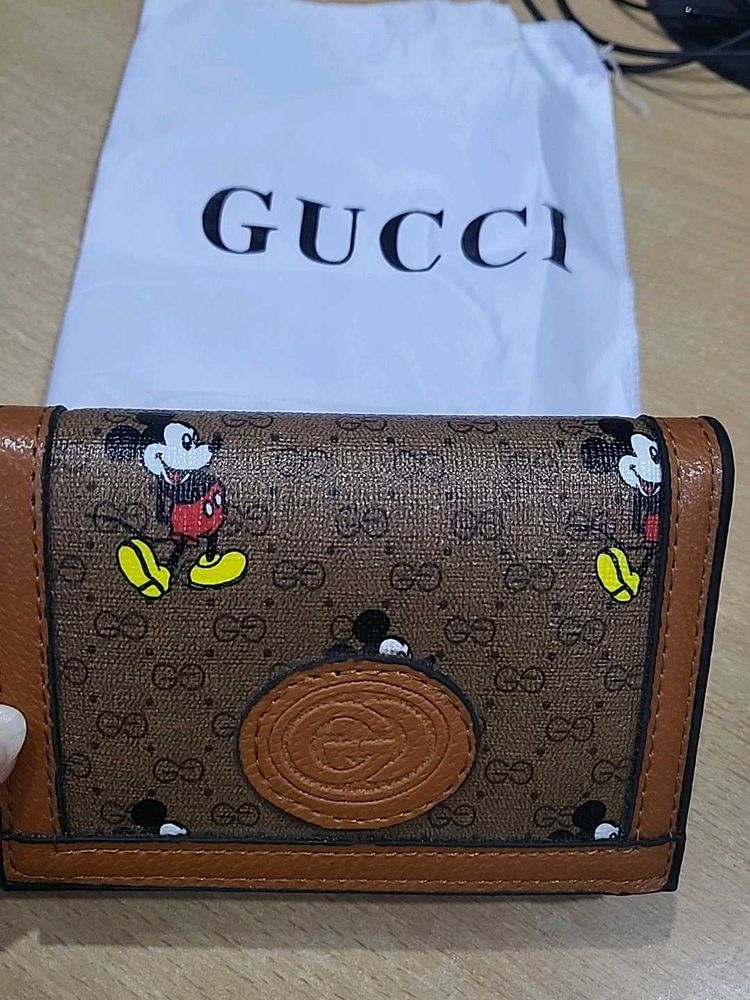 GUCCI Chic Mickey Mouse Wallet