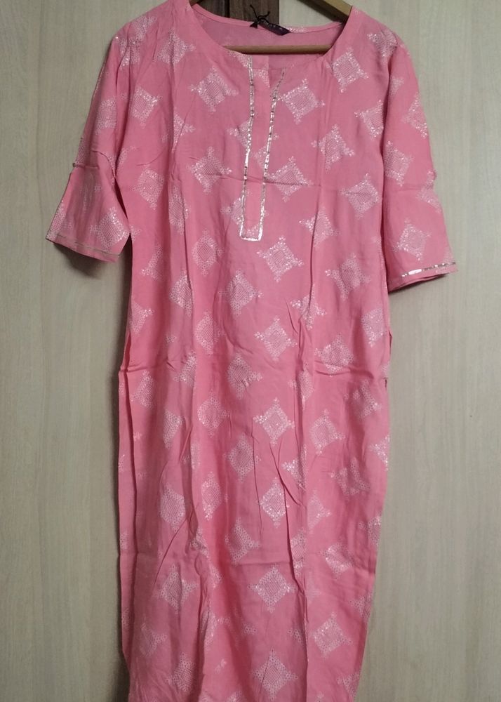 Pink Kurti By Libas (XL)