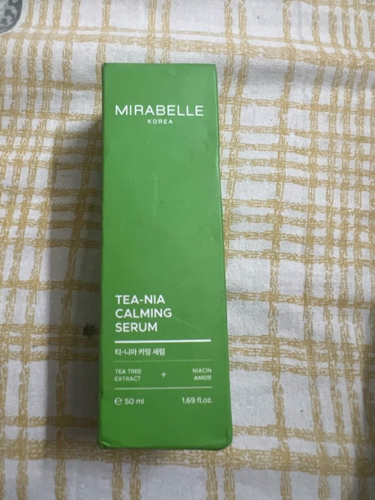 sealed Mirabelle Korea Tea-Nia Calming Serum