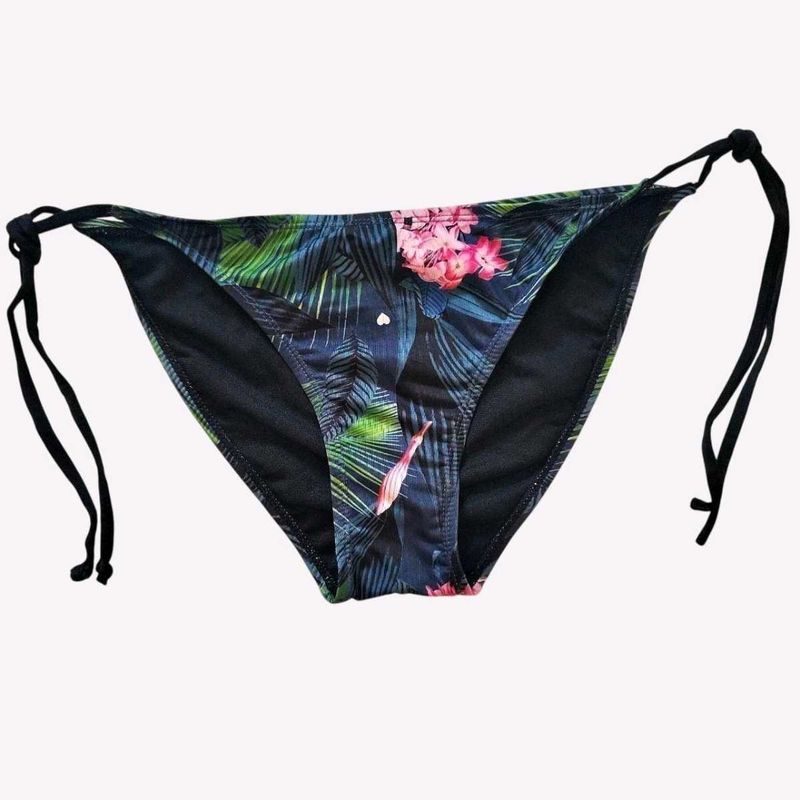 Tropical Print Bikini Bottoms