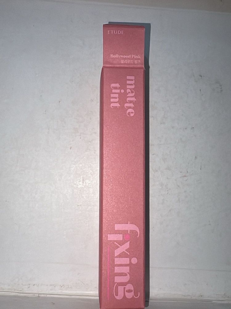 ETUDE Matte Fixing Lip Tint- Bollywood pink