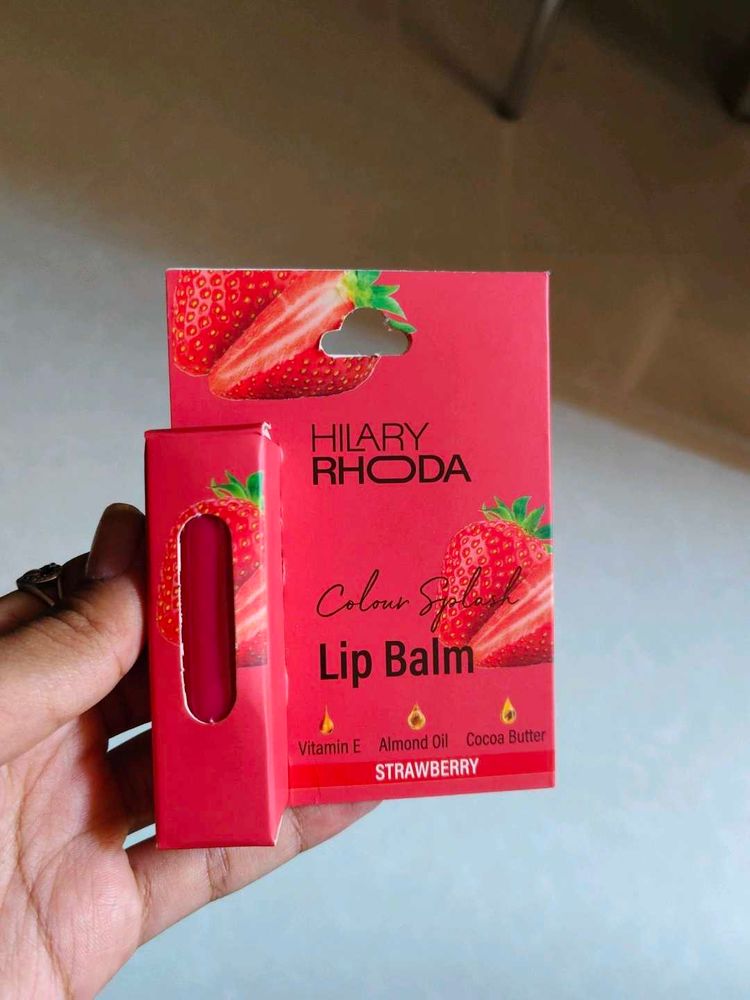 Hilary Rhoda Colour Splash Lip Balm