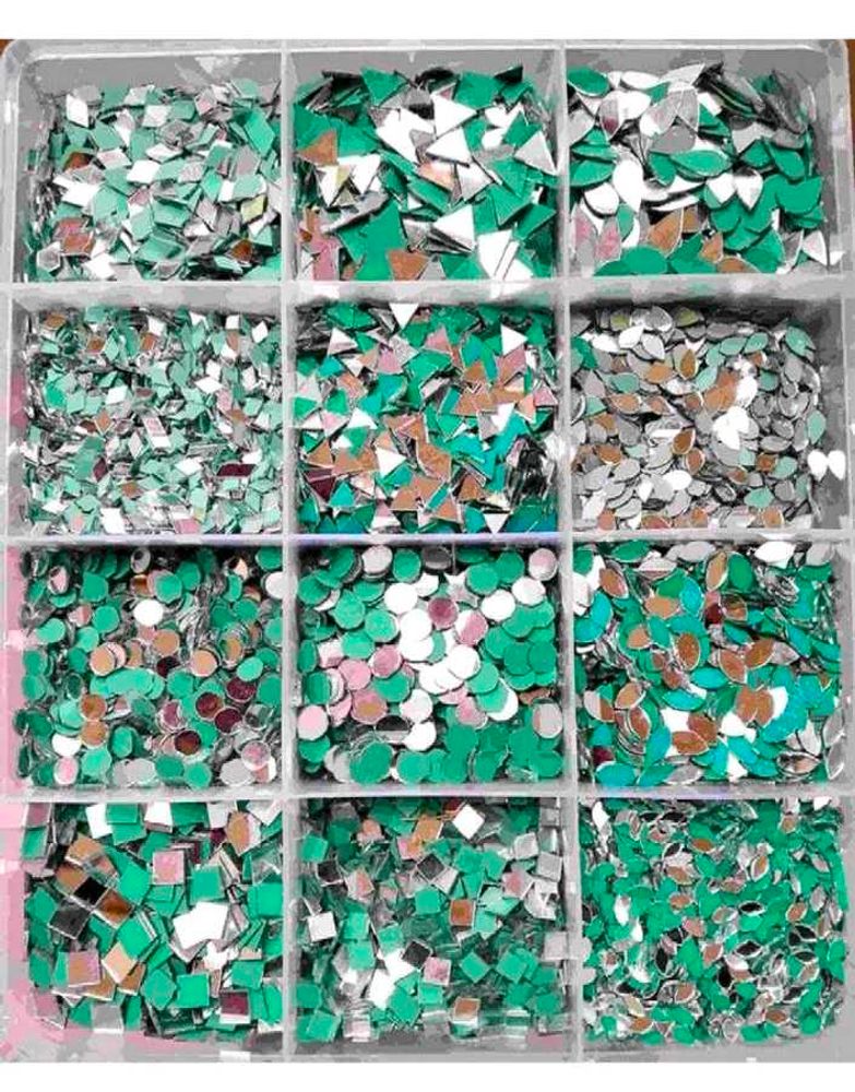 Mirror Embellishments for Crafts
