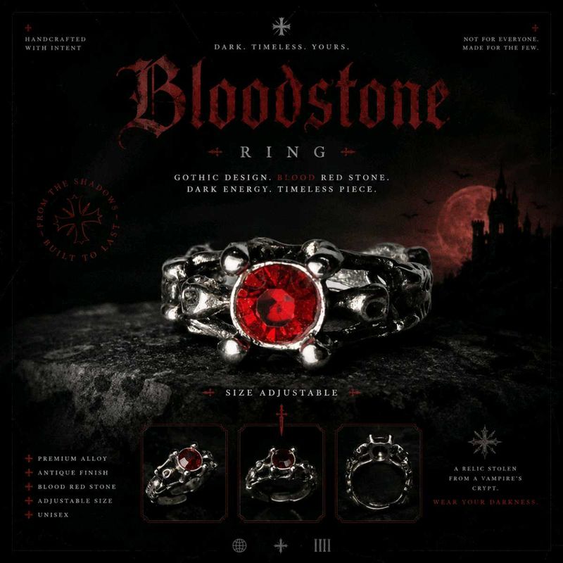 Bloodstone Ring