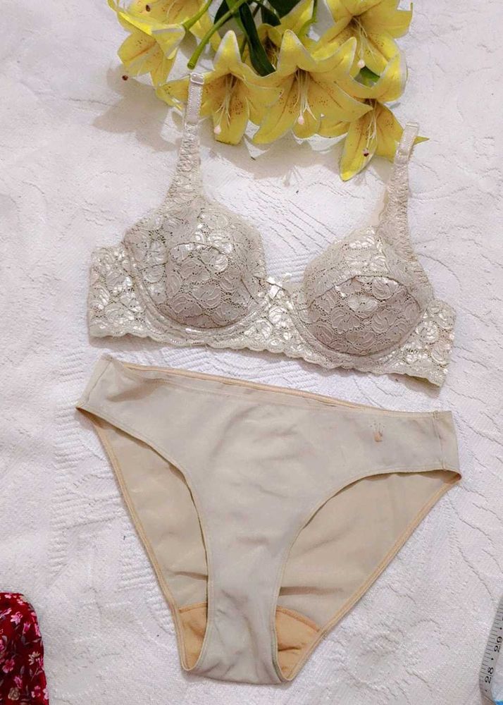 Very Beautiful Net Bra With Penty