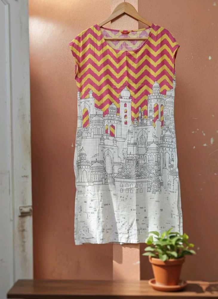 W Abstract Kurta