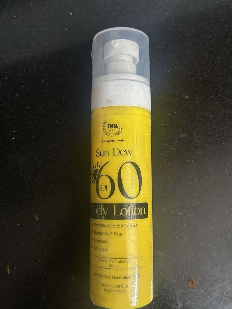 TNW Sun Dew Body Lotion SPF 60