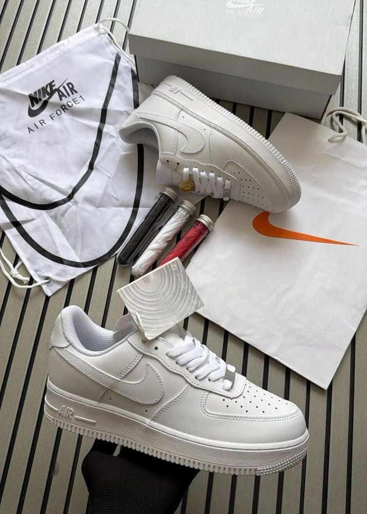 Nike Air Force 1 White Sneakers