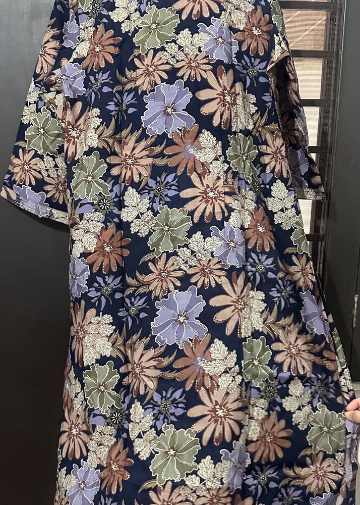 Beautiful Floral Print Kurta