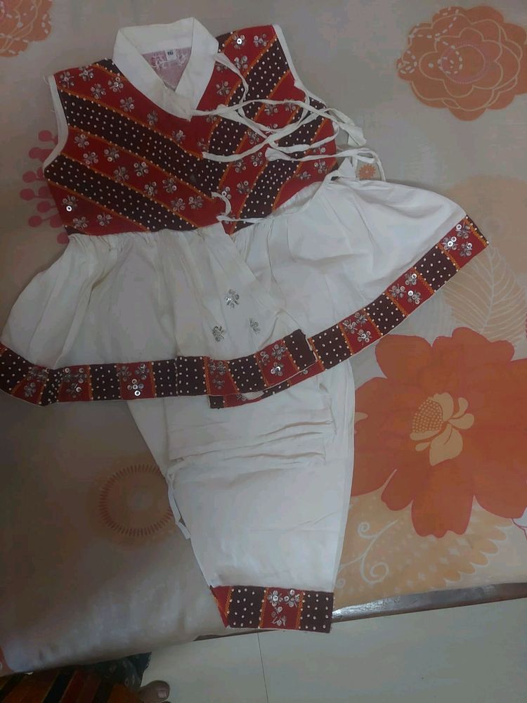 Traditional Indian Girl's Outfit