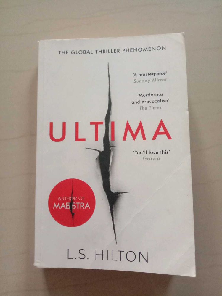 Ultima by L.S. Hilton - Thriller Novel